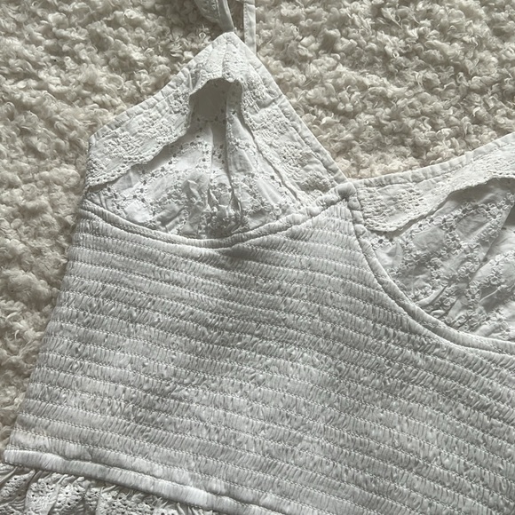 White smock top - Picture 2 of 4